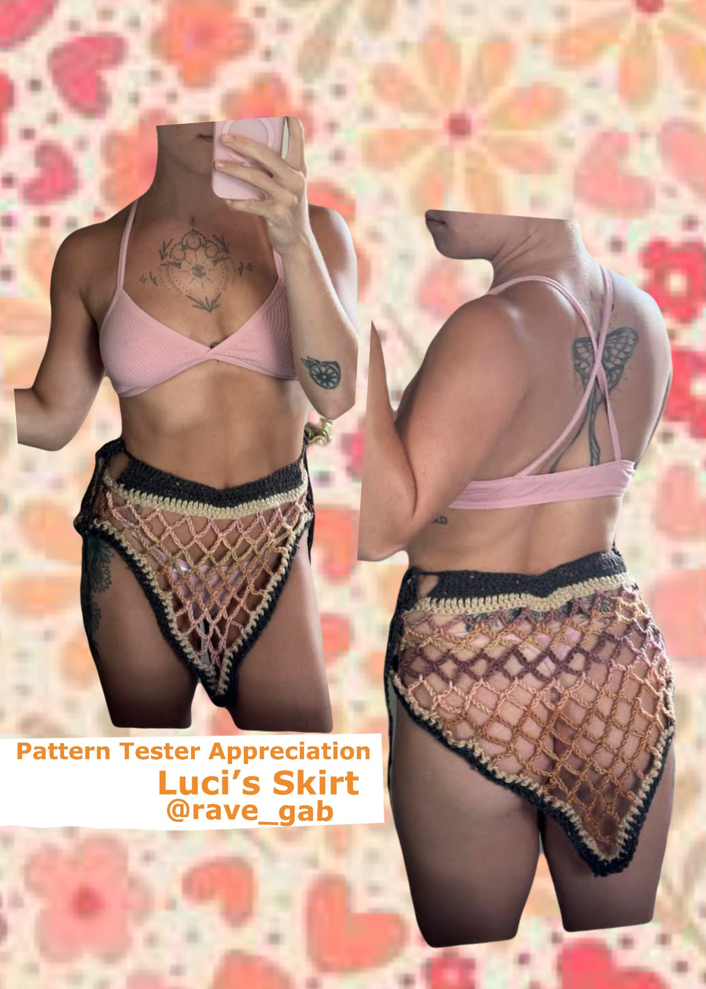 Luci’s Fishnet Skirt - DIY Crochet Festival Skirt PDF Pattern