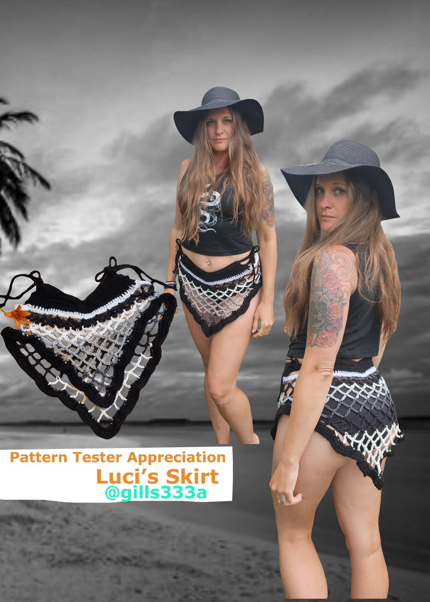 Luci’s Fishnet Skirt - DIY Crochet Festival Skirt PDF Pattern