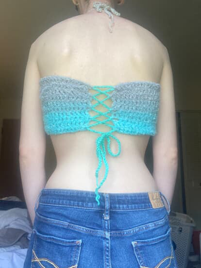 The Odyssey Bandeau Top - DIY Crochet Festival Top PDF Pattern