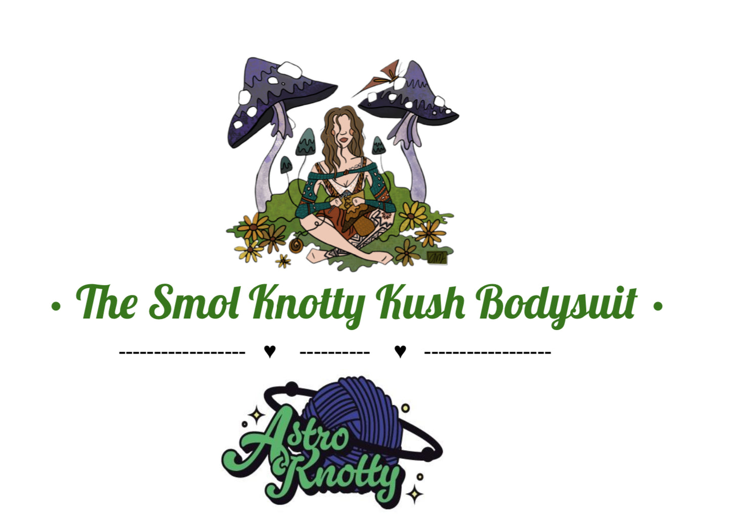 SMOLXKNOTTY Kush Bodysuit - DIY Crochet Festival Bodysuit/Swimsuit PDF Pattern