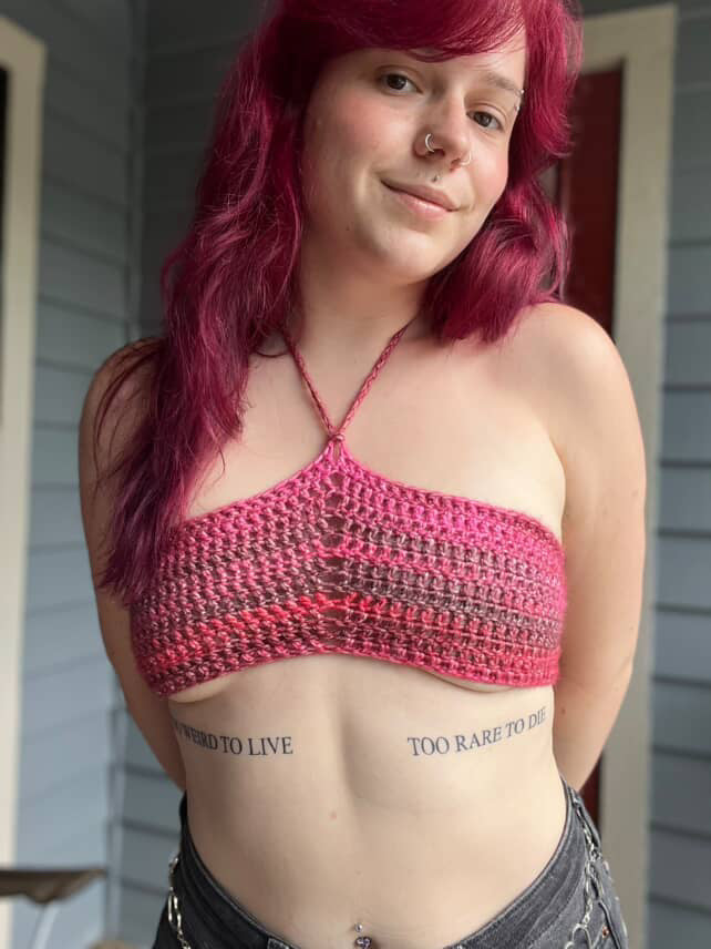 The Odyssey Bandeau Top - DIY Crochet Festival Top PDF Pattern