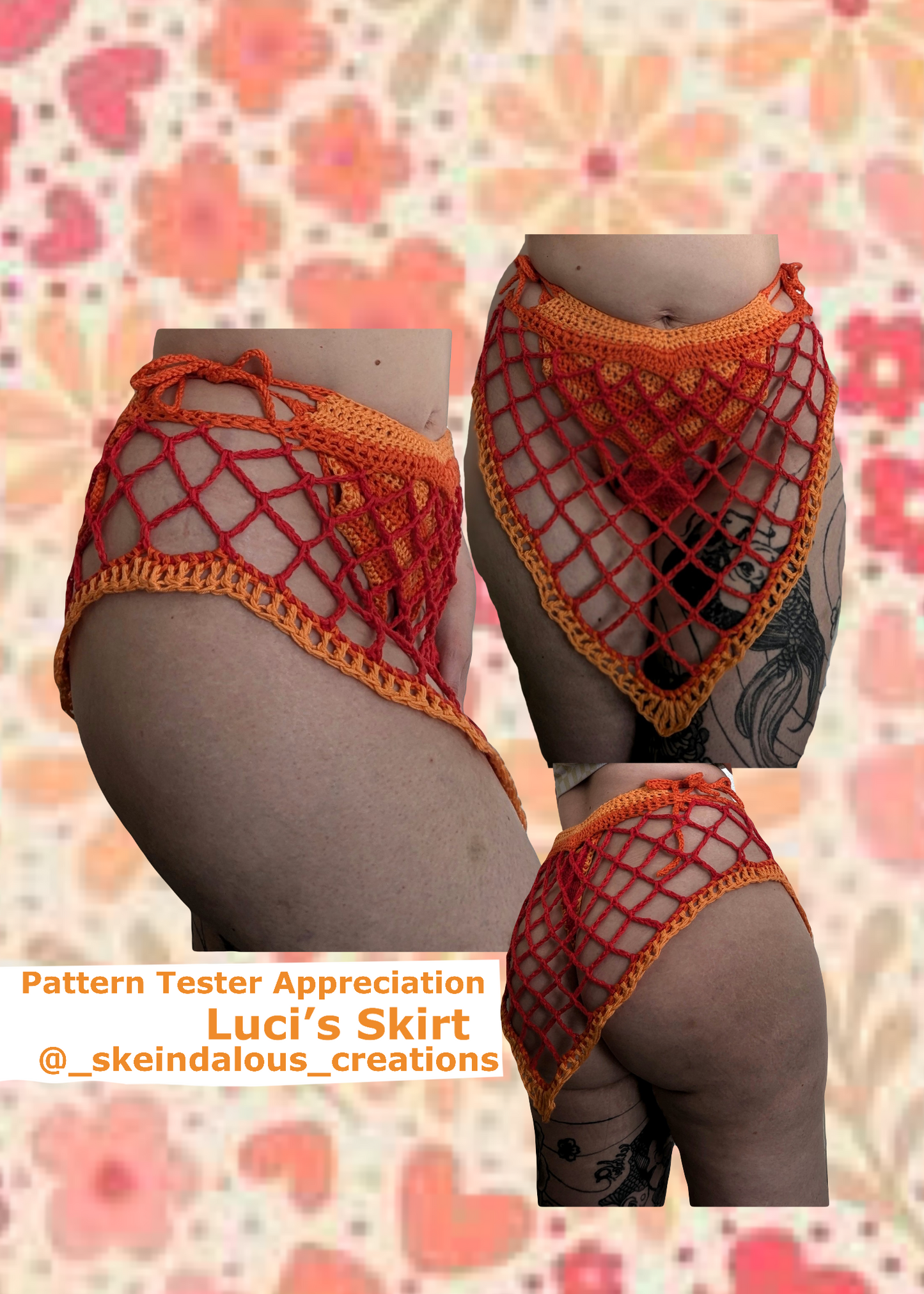Luci’s Fishnet Skirt - DIY Crochet Festival Skirt PDF Pattern