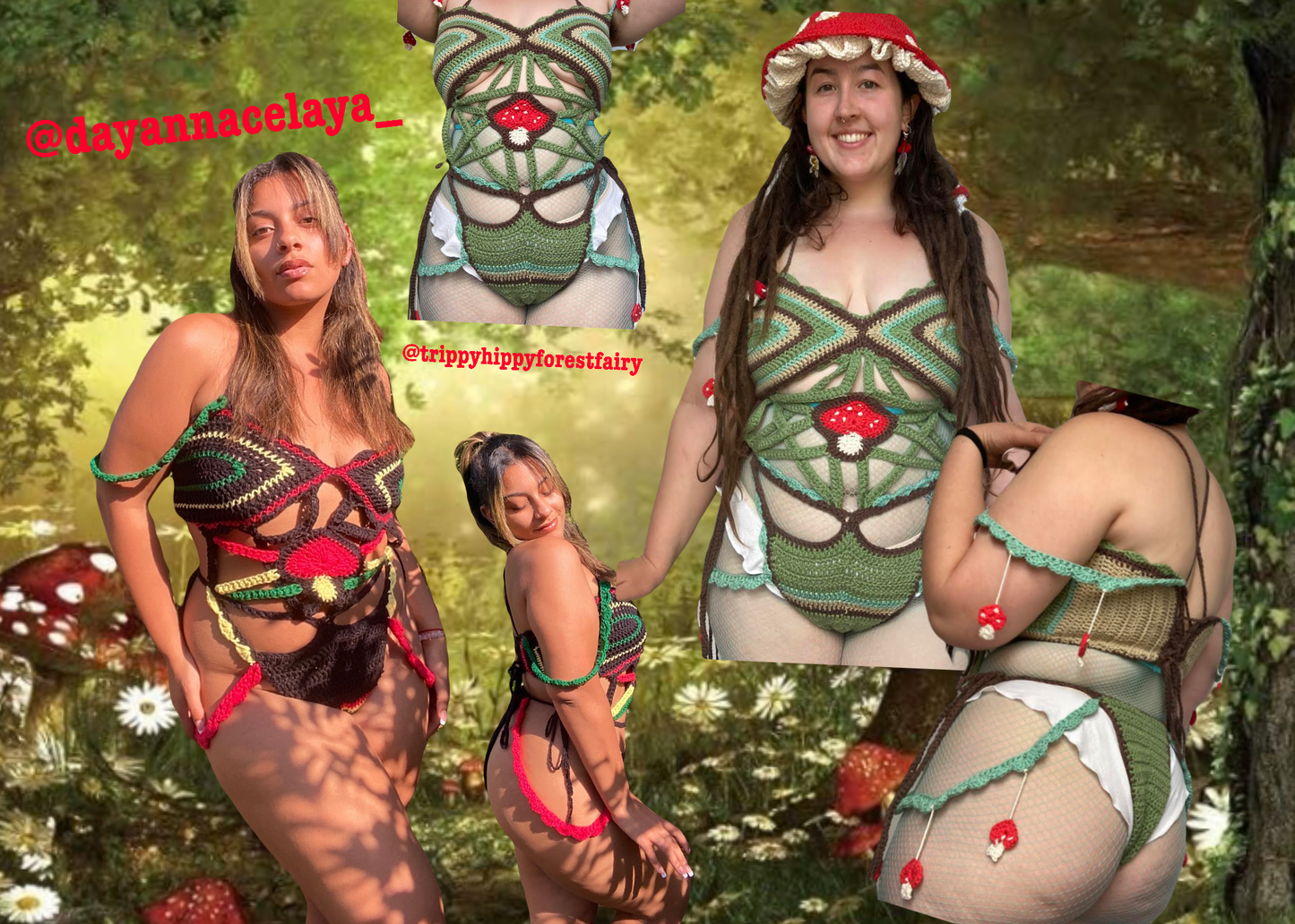 Sarah’s Geometric Bodysuit - DIY Crochet Festival Bodysuit/Swimsuit PDF Pattern
