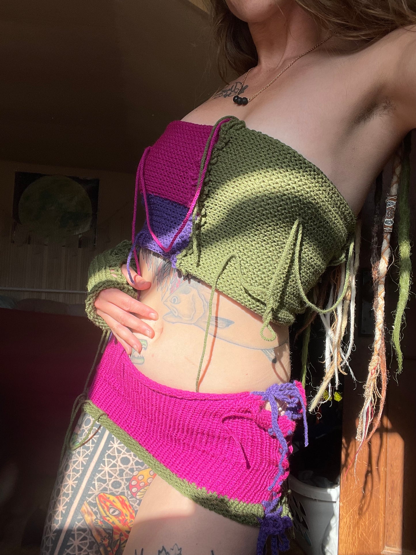 3 Piece Fairy Core Knit Set (Sm/Med)