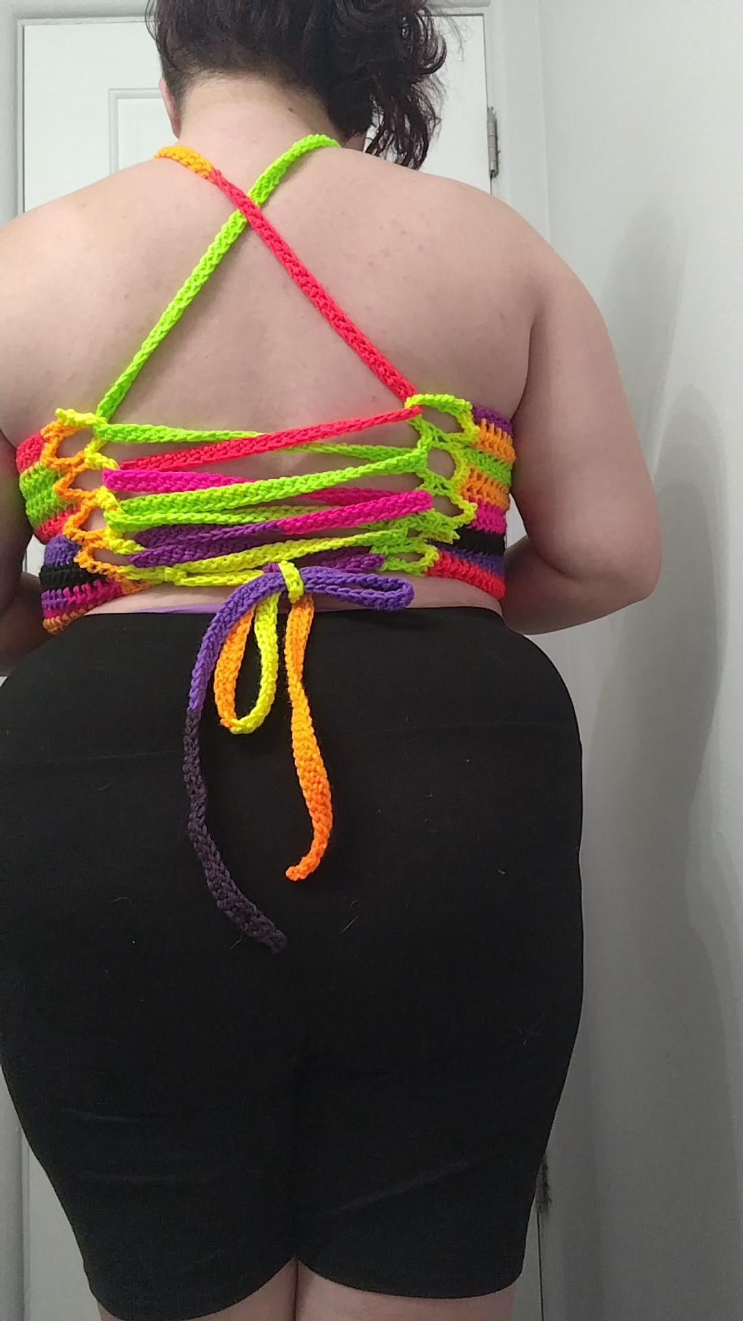 The Odyssey Bandeau Top - DIY Crochet Festival Top PDF Pattern