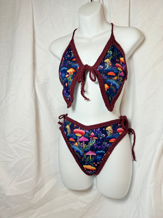 Lost in Mushroom Paradise Bikini (Sm/M)