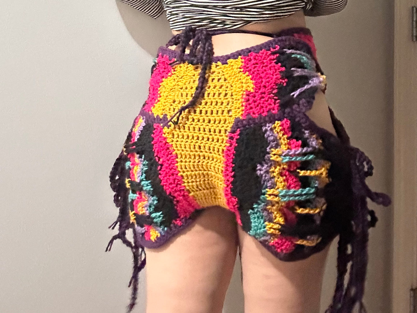 The Butterfly Shorts/Top - DIY Crochet Festival Shorts/Top PDF Pattern