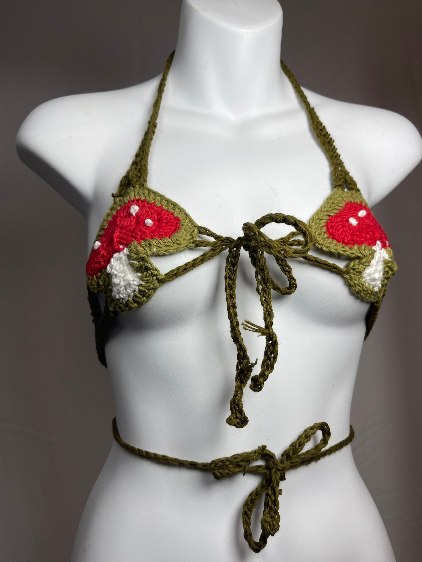 Fir and Moss Mushroom Micro Bikini