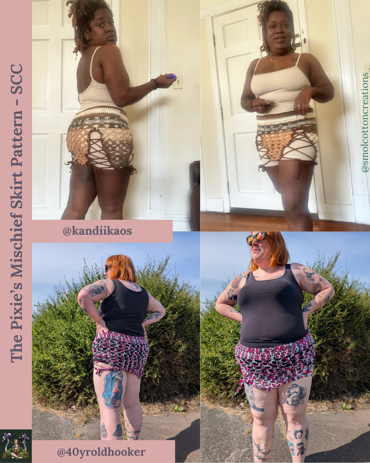 The Pixie’s Mischief Skirt - DIY Crochet Festival Skirt PDF Pattern