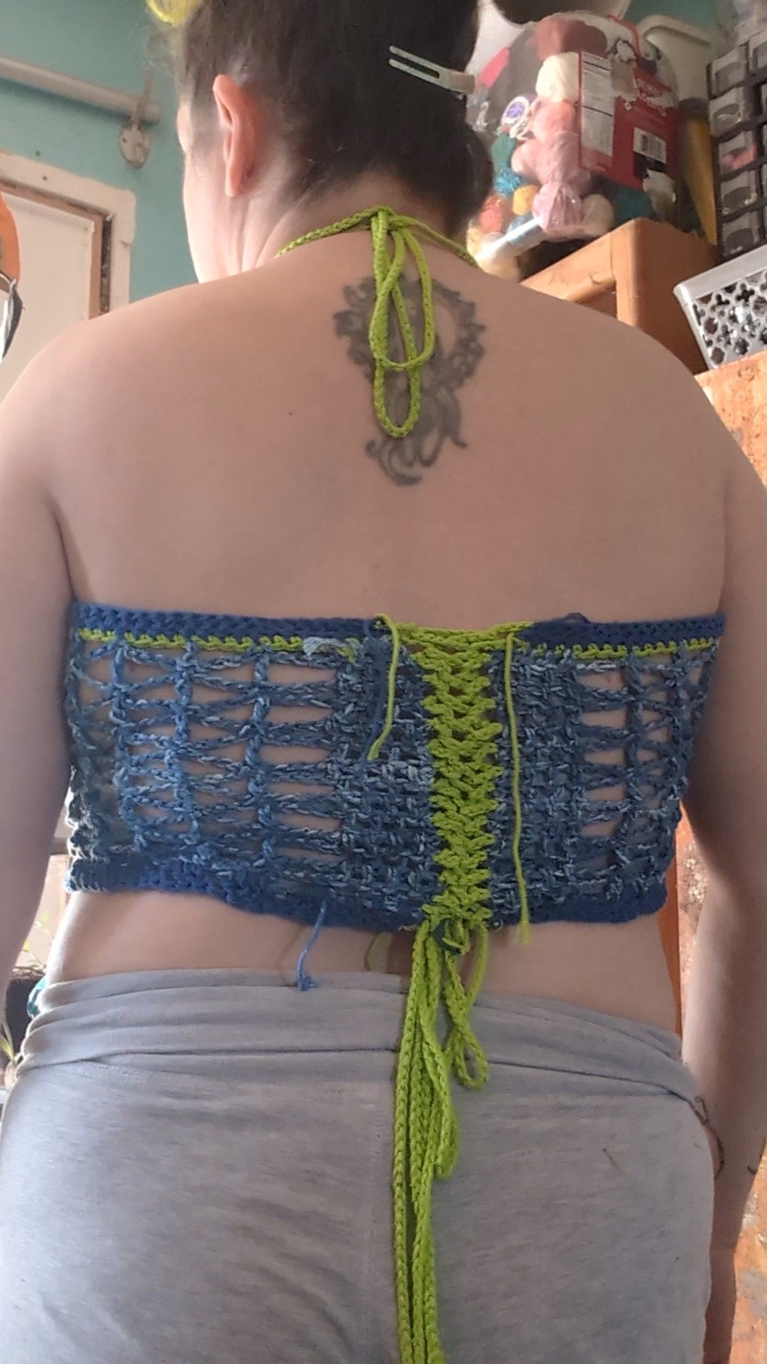 Hallie’s Geometric Bandeau - DIY Crochet Festival Top PDF Pattern