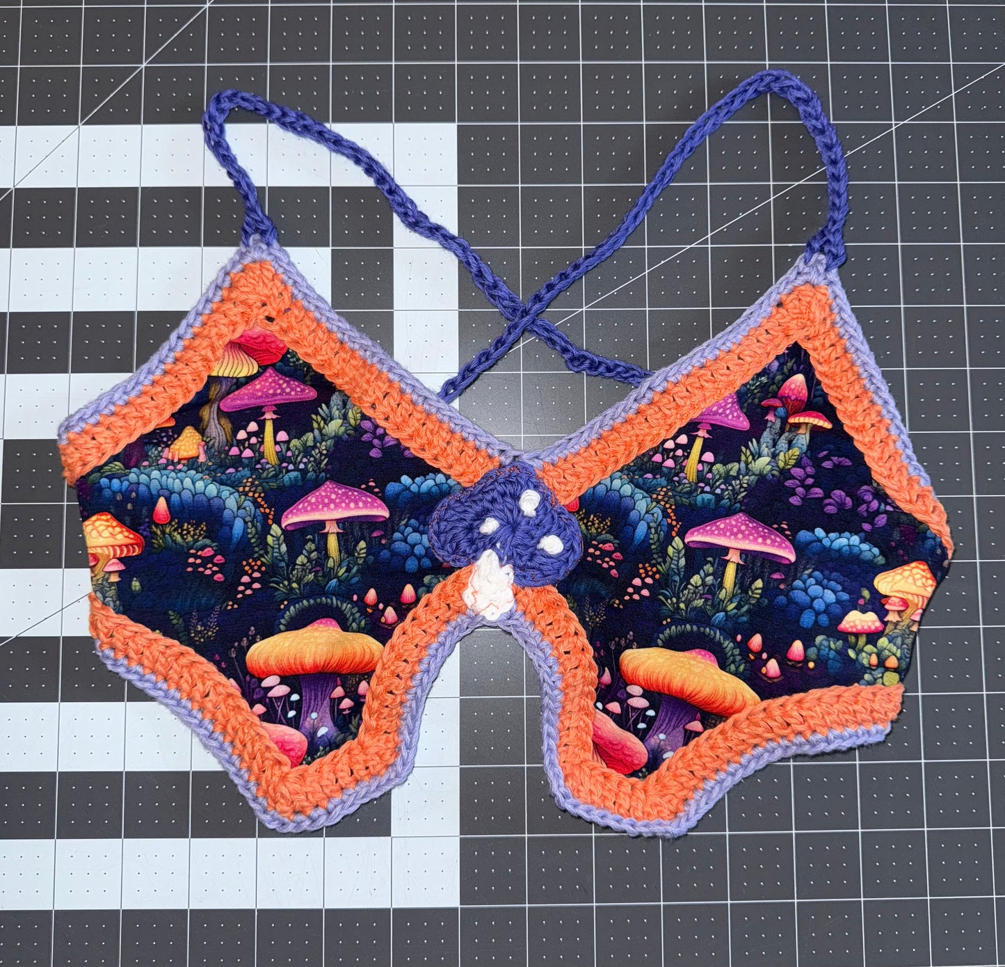 Mushroom Mania 1.0 Bikini Top - XS-M