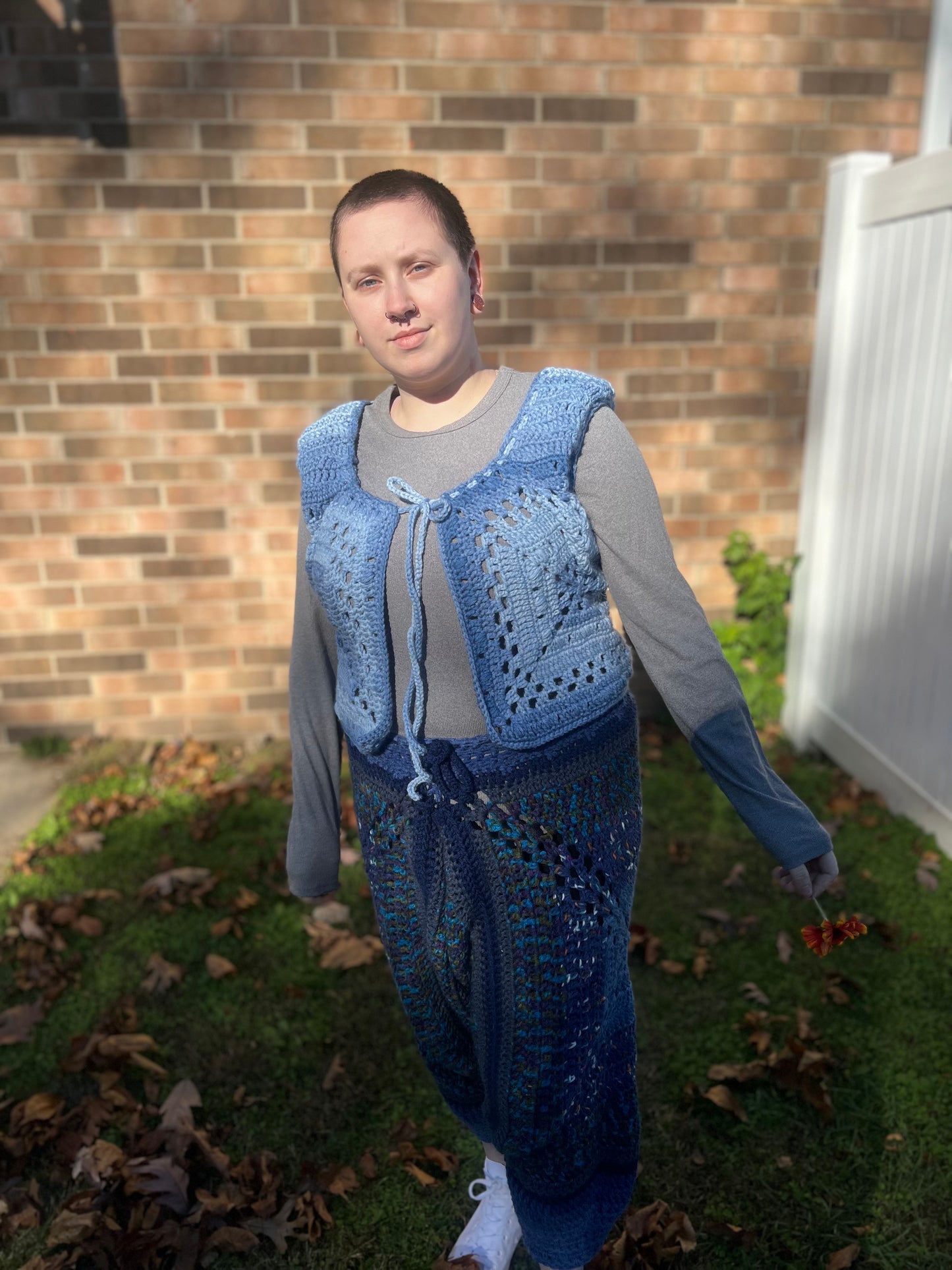 Psychedelic Rave Vest - DIY Crochet Unisex Festival Vest PDF Pattern