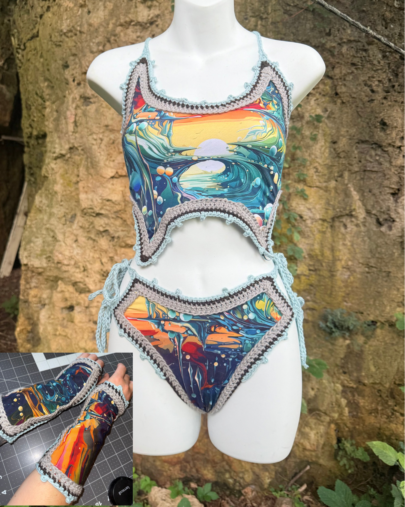 Another Galaxy Bikini and Gloves - XS-M
