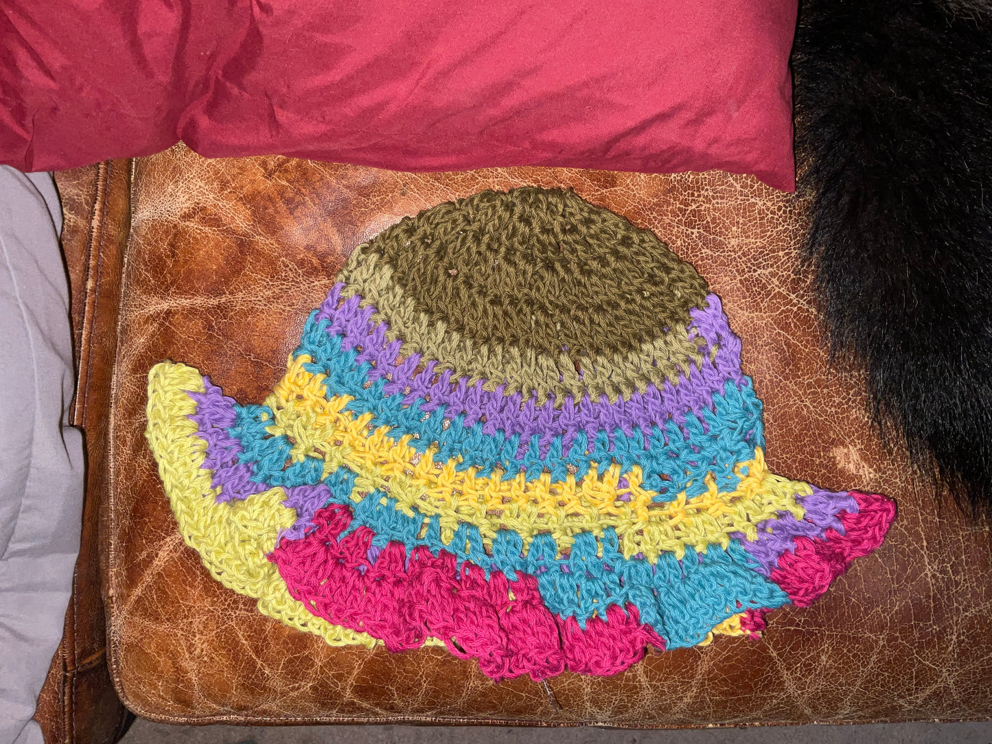 A Scrappy Chunky Bucket Hat