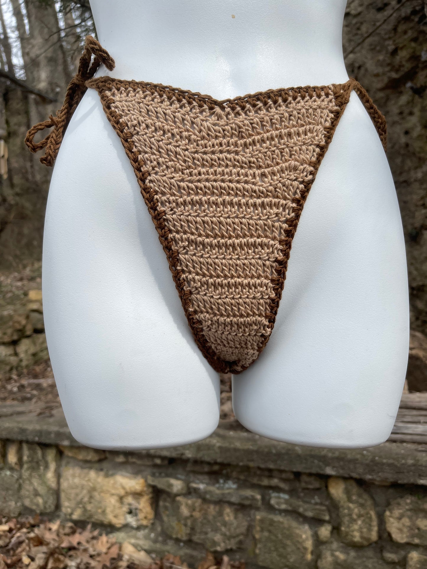 Angela’s Sandy Bikini Bottoms