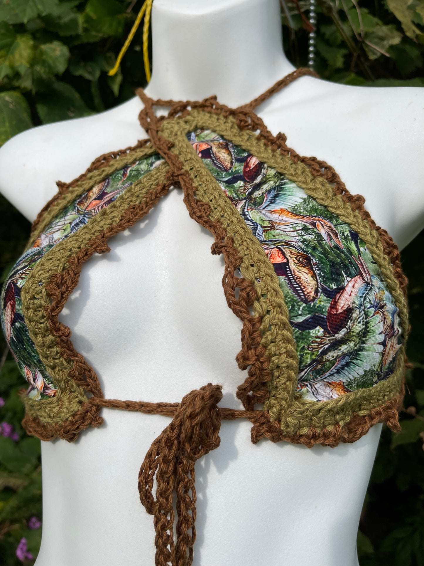 Jurassic Barbie Wrap Top (XS/SM)