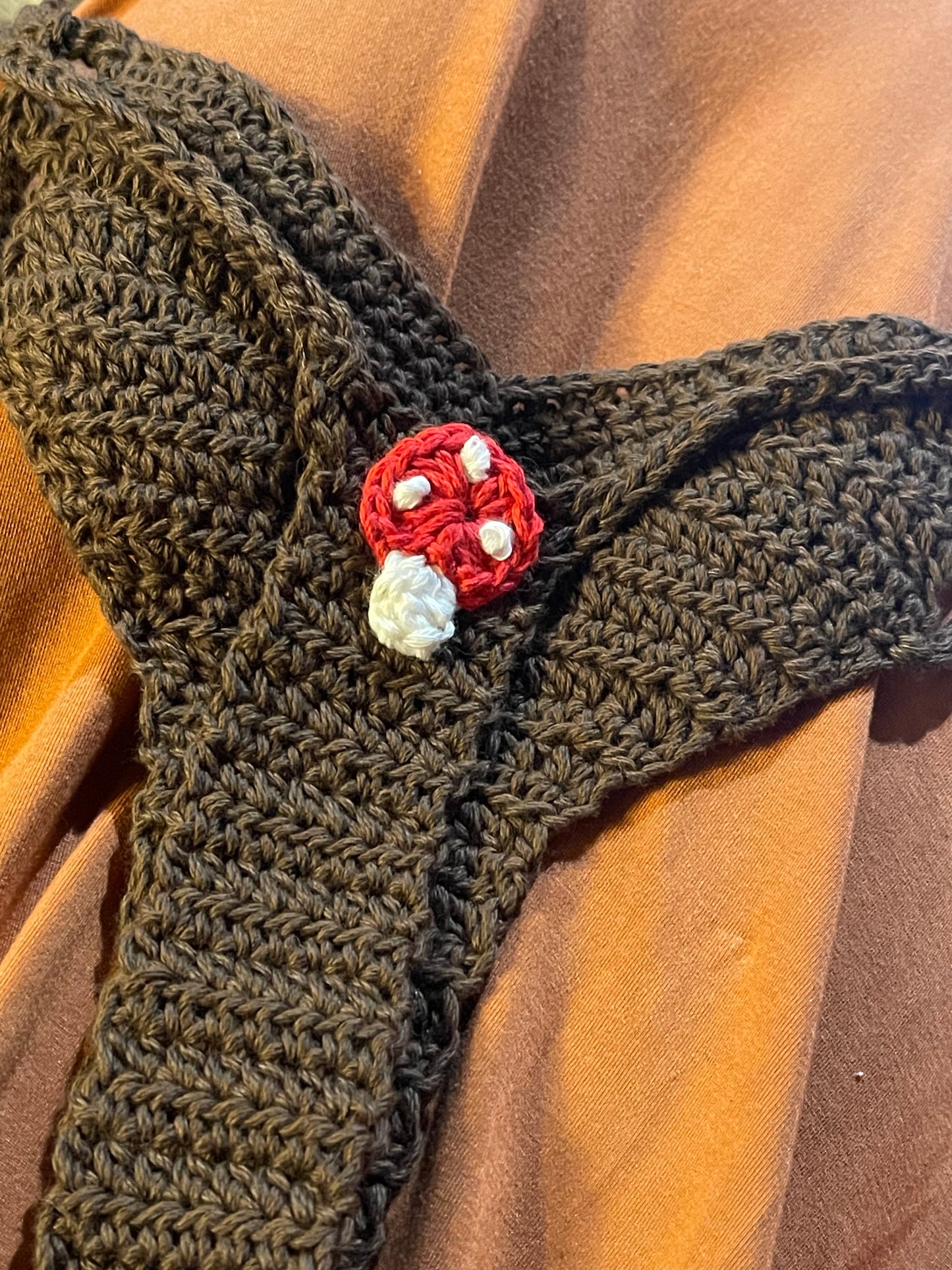 Tiny Mushroom Appliqué - DIY Tiny Crochet Mushroom Motif VIDEO and PDF Pattern