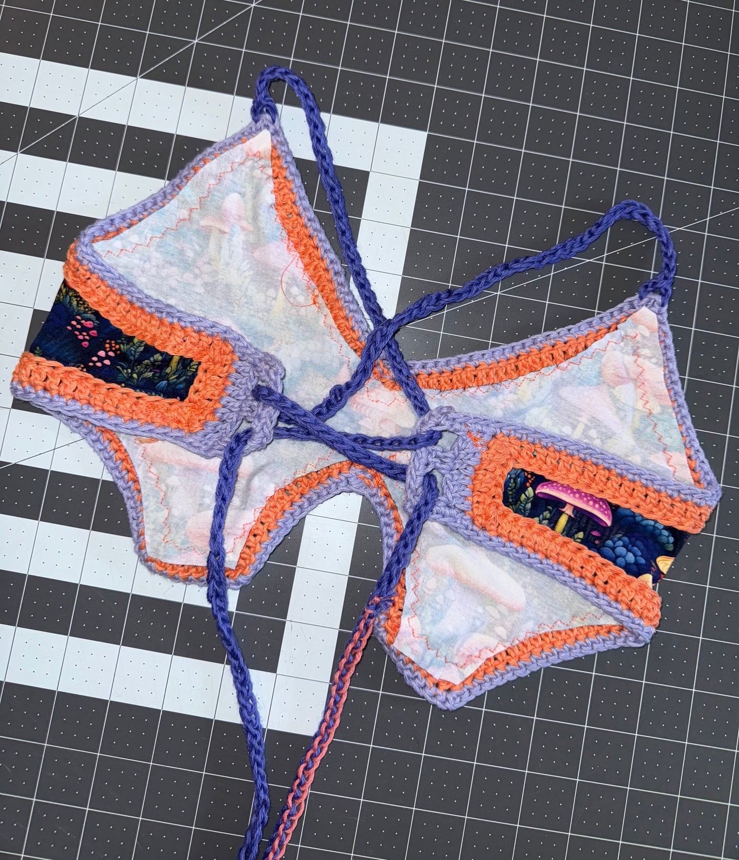 Mushroom Mania 1.0 Bikini Top - XS-M