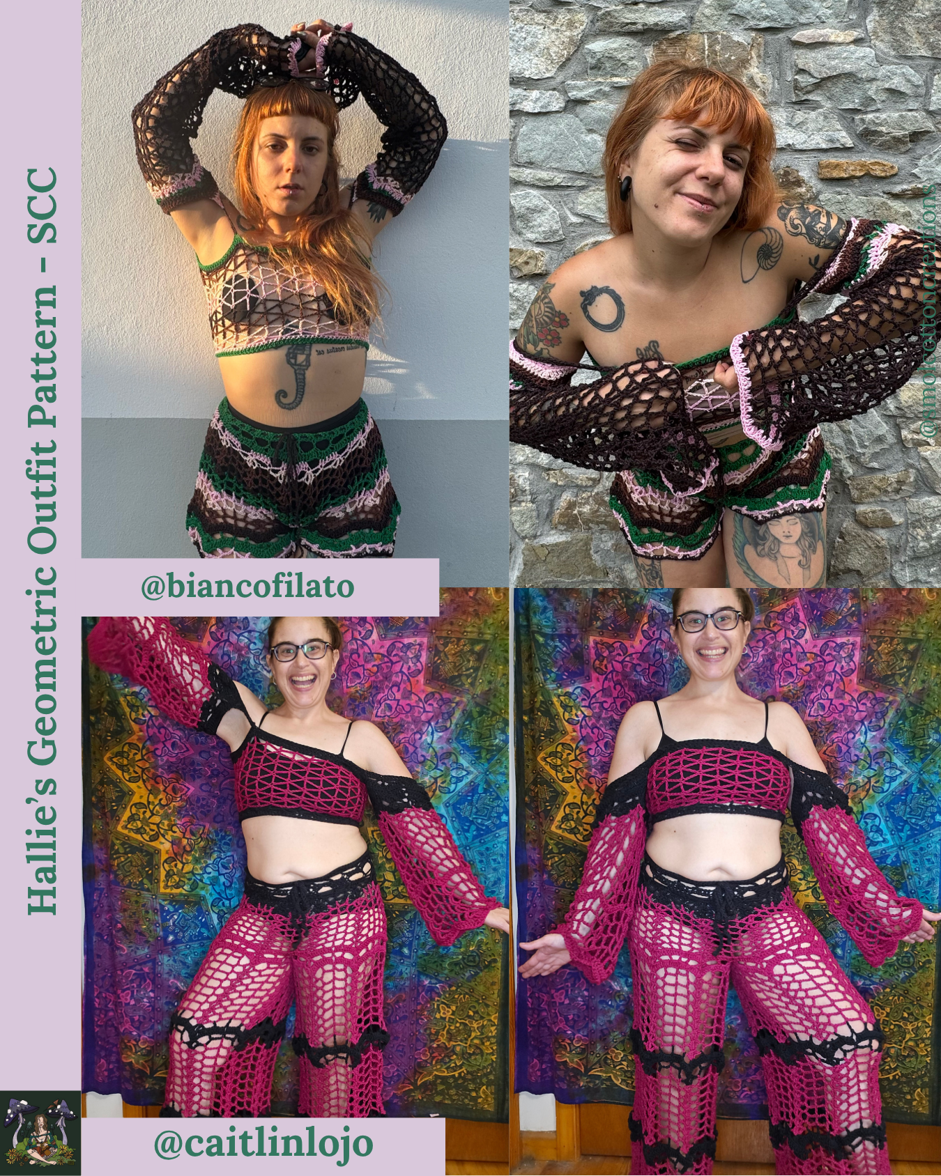 Hallie’s Geometric Outfit - DIY Crochet Festival Outfit PDF Pattern