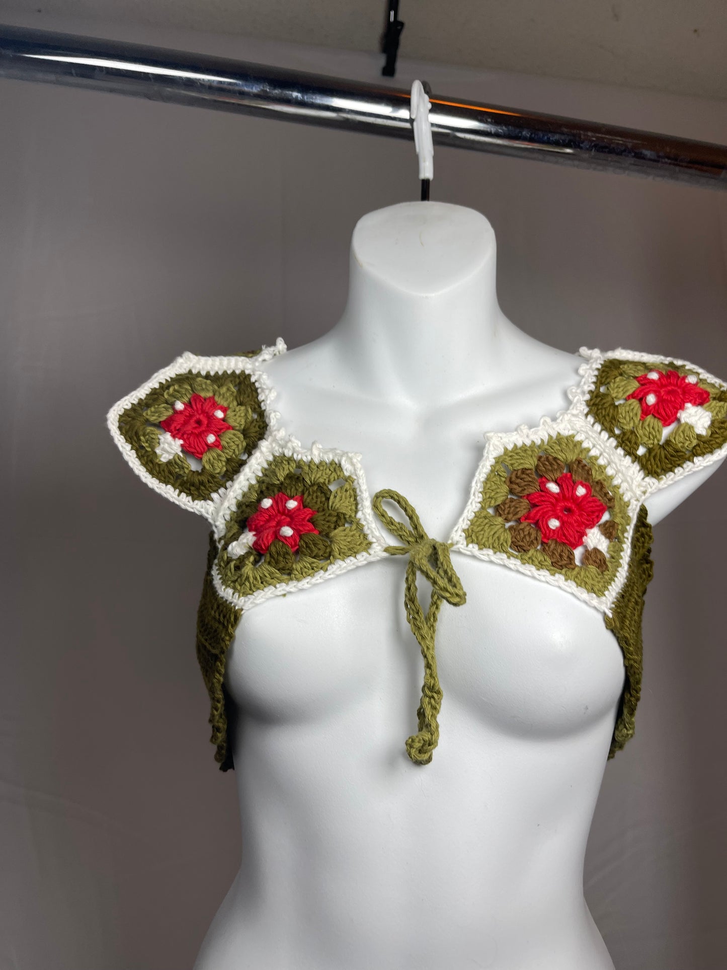 Vintage Mushroom Khaleesi Top