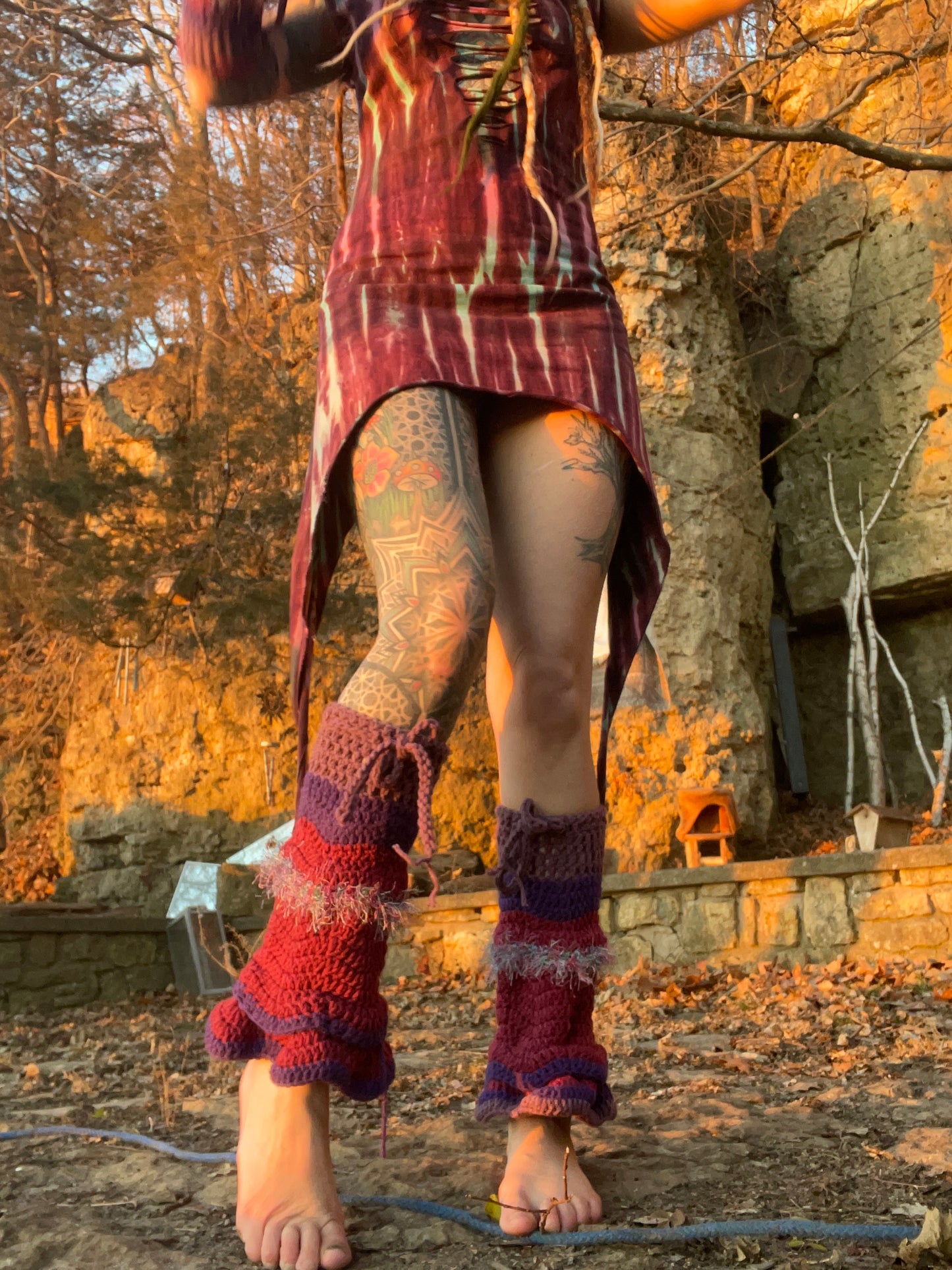 Belle Sleeve Leg and Arm Warmer Set