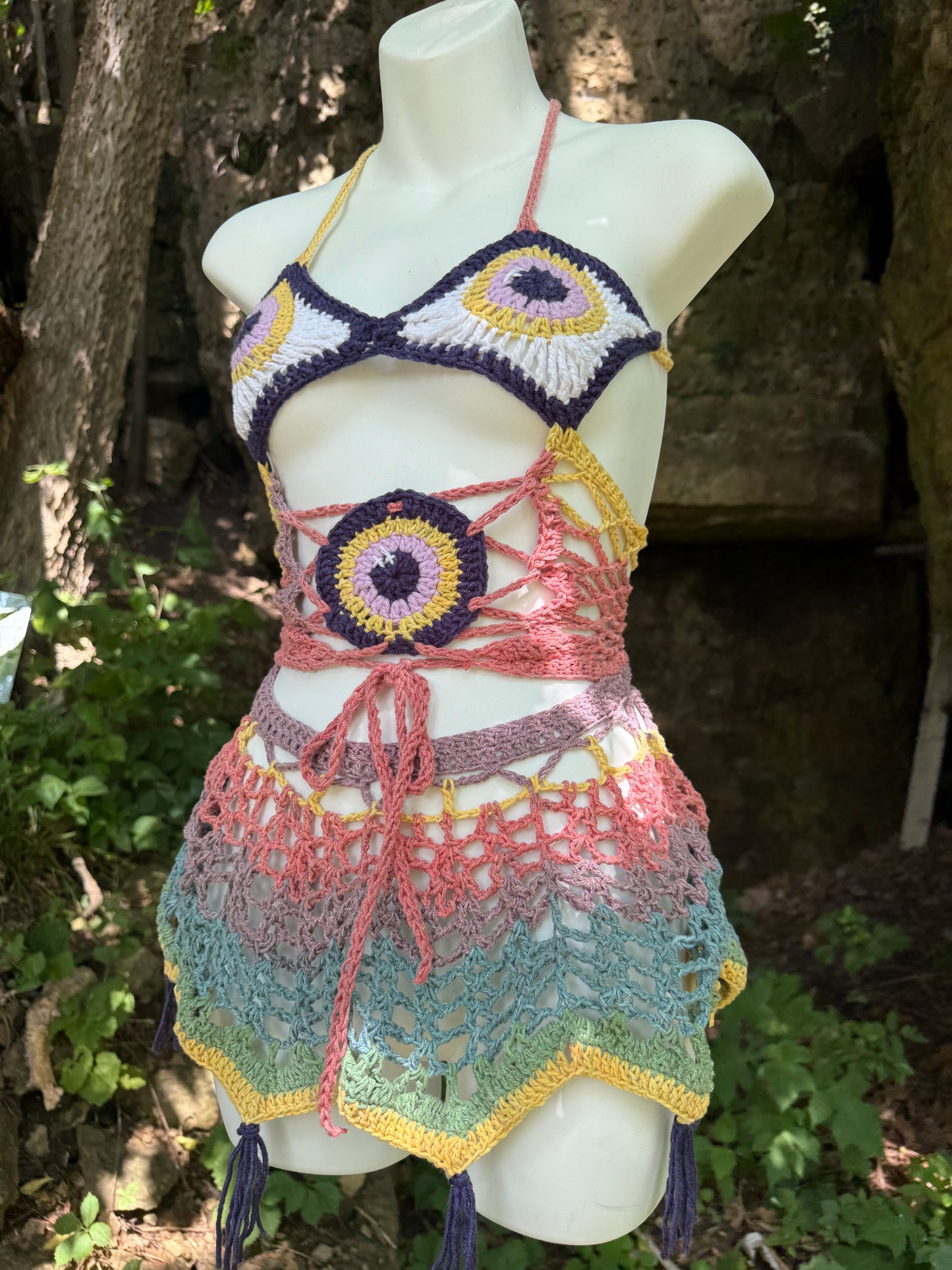 Sophia’s Odyssey Dress - XS/SM pastel