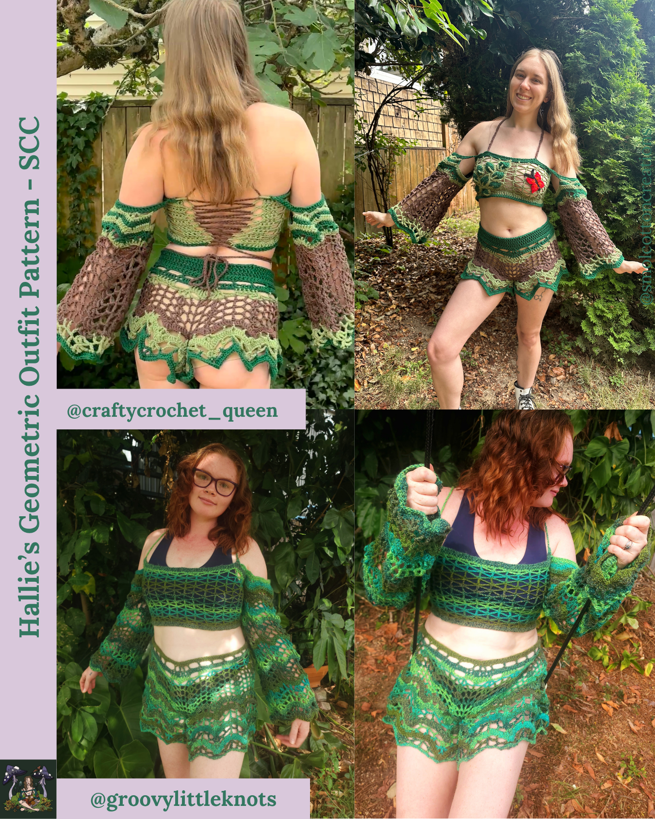 Hallie’s Geometric Outfit - DIY Crochet Festival Outfit PDF Pattern