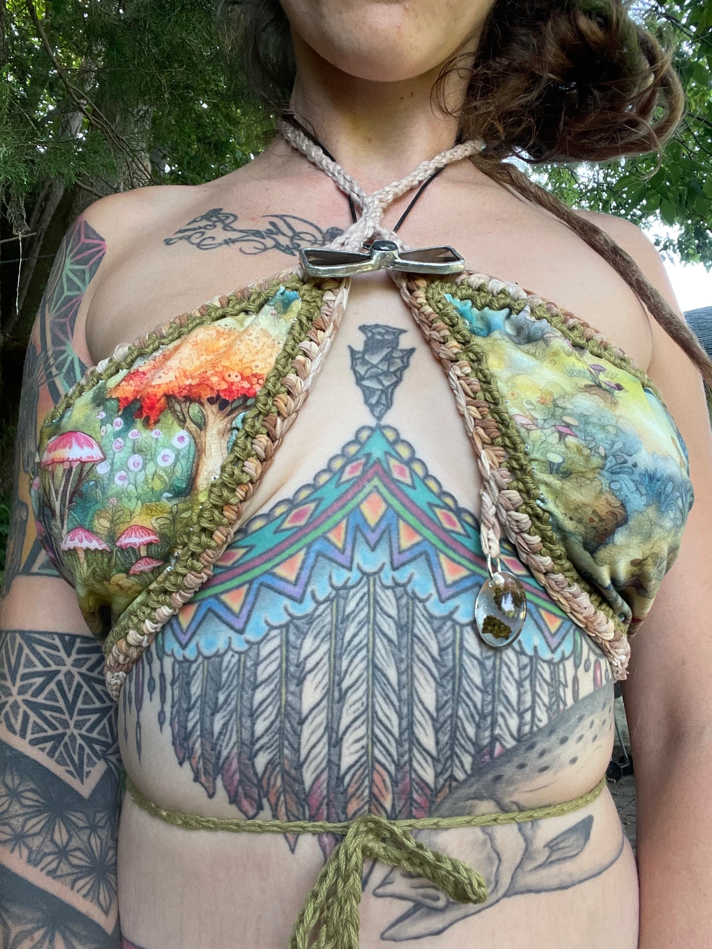 The Super Lemon Kush Wrap Top (XS-L)