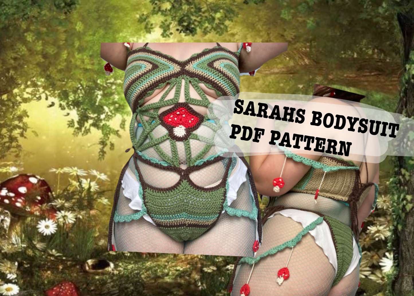 Sarah’s Geometric Bodysuit - DIY Crochet Festival Bodysuit/Swimsuit PDF Pattern