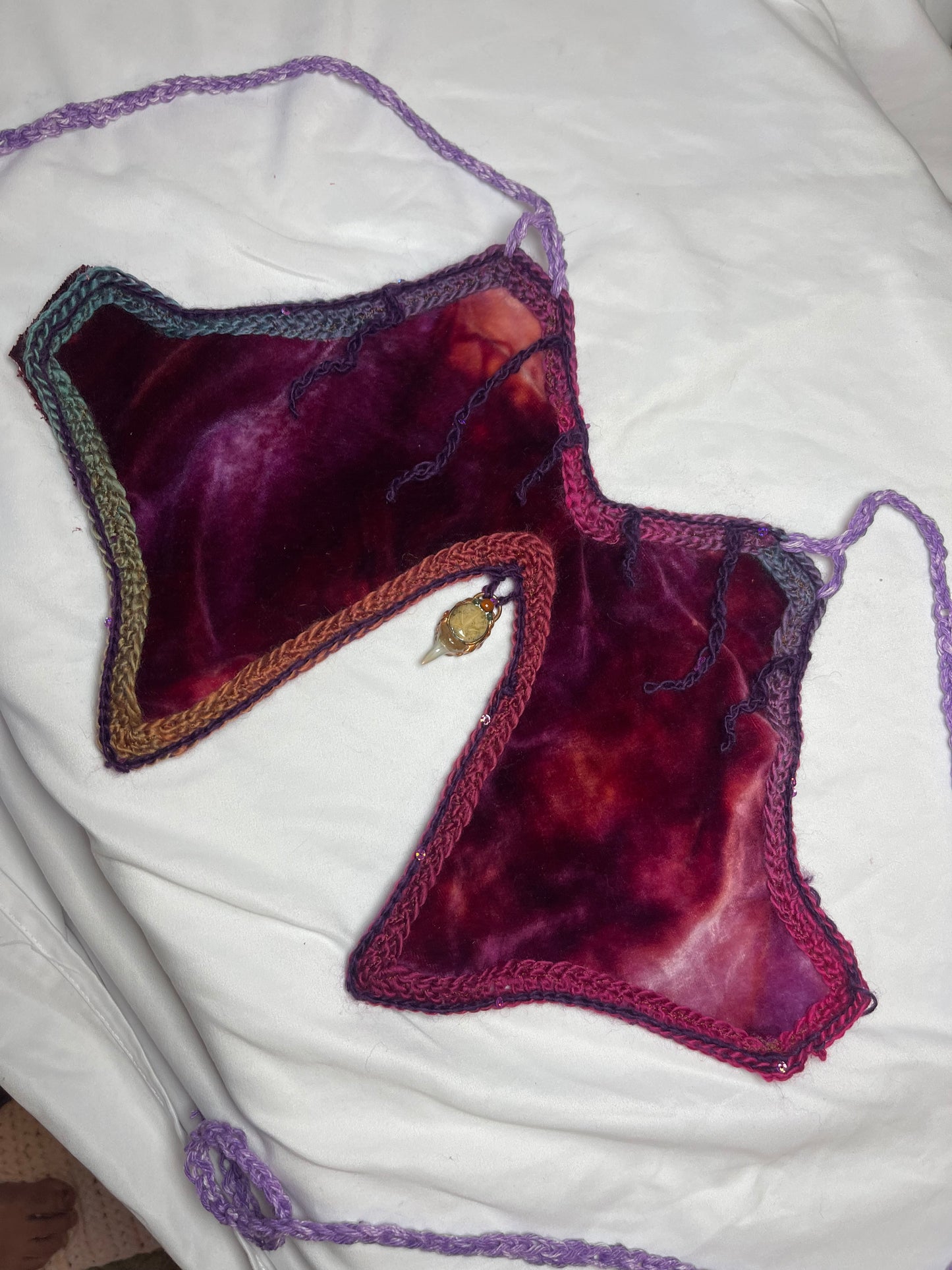 Mariana (XS/SM) - Handmade Crochet Ravewear Casualwear Oufit