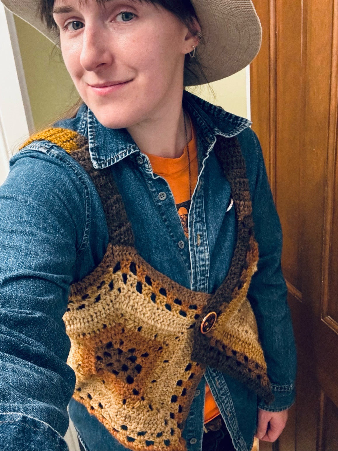 Psychedelic Rave Vest - DIY Crochet Unisex Festival Vest PDF Pattern