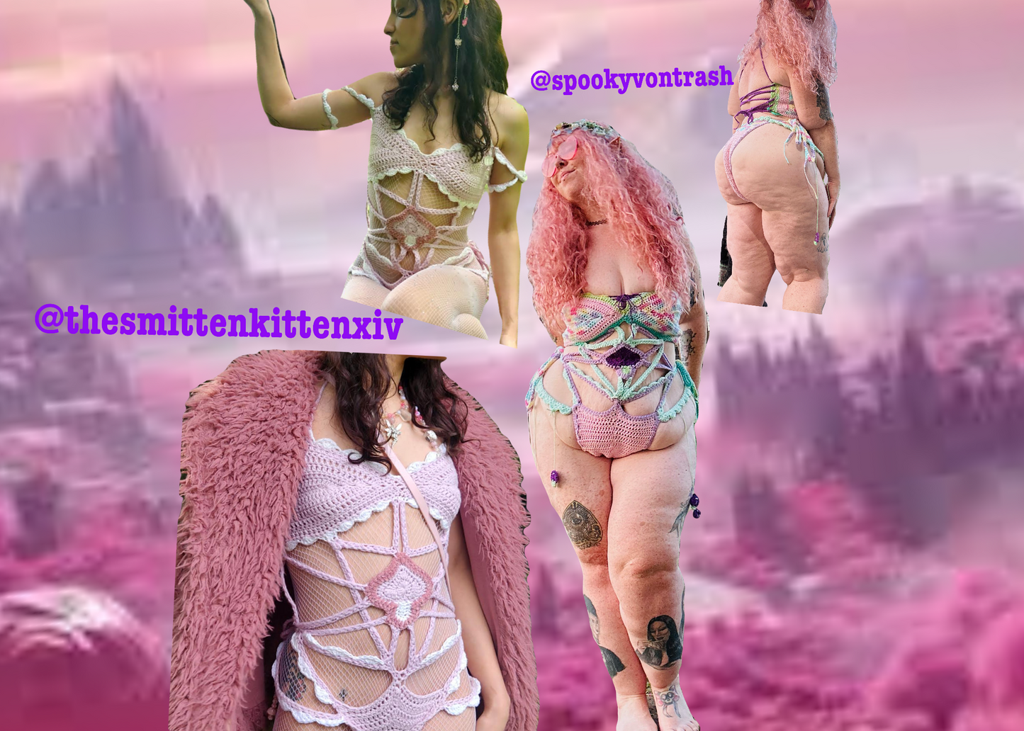 Sarah’s Geometric Bodysuit - DIY Crochet Festival Bodysuit/Swimsuit PDF Pattern
