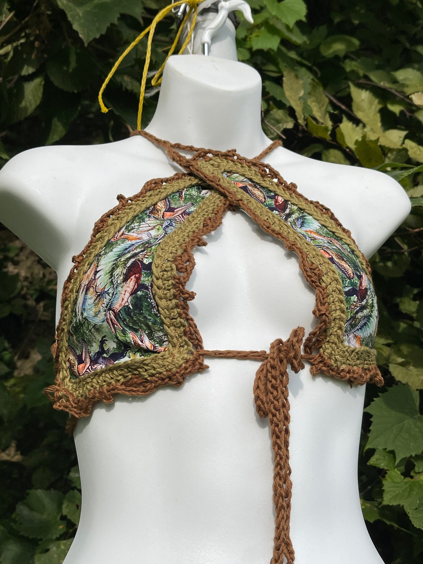 Jurassic Barbie Wrap Top (XS/SM)