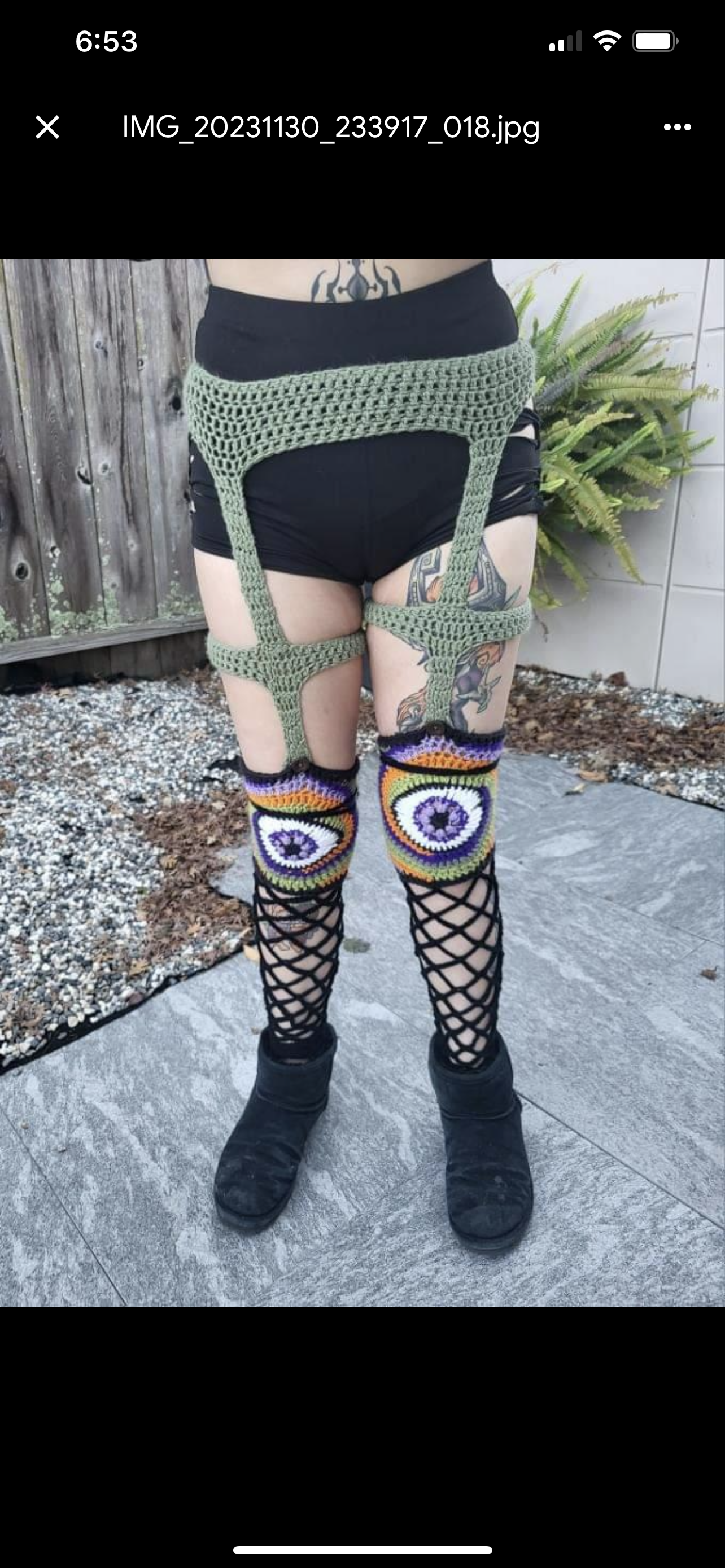 The Fae’s Corset - DIY Crochet Festival/Lingerie Corset and Garter Set PDF Pattern