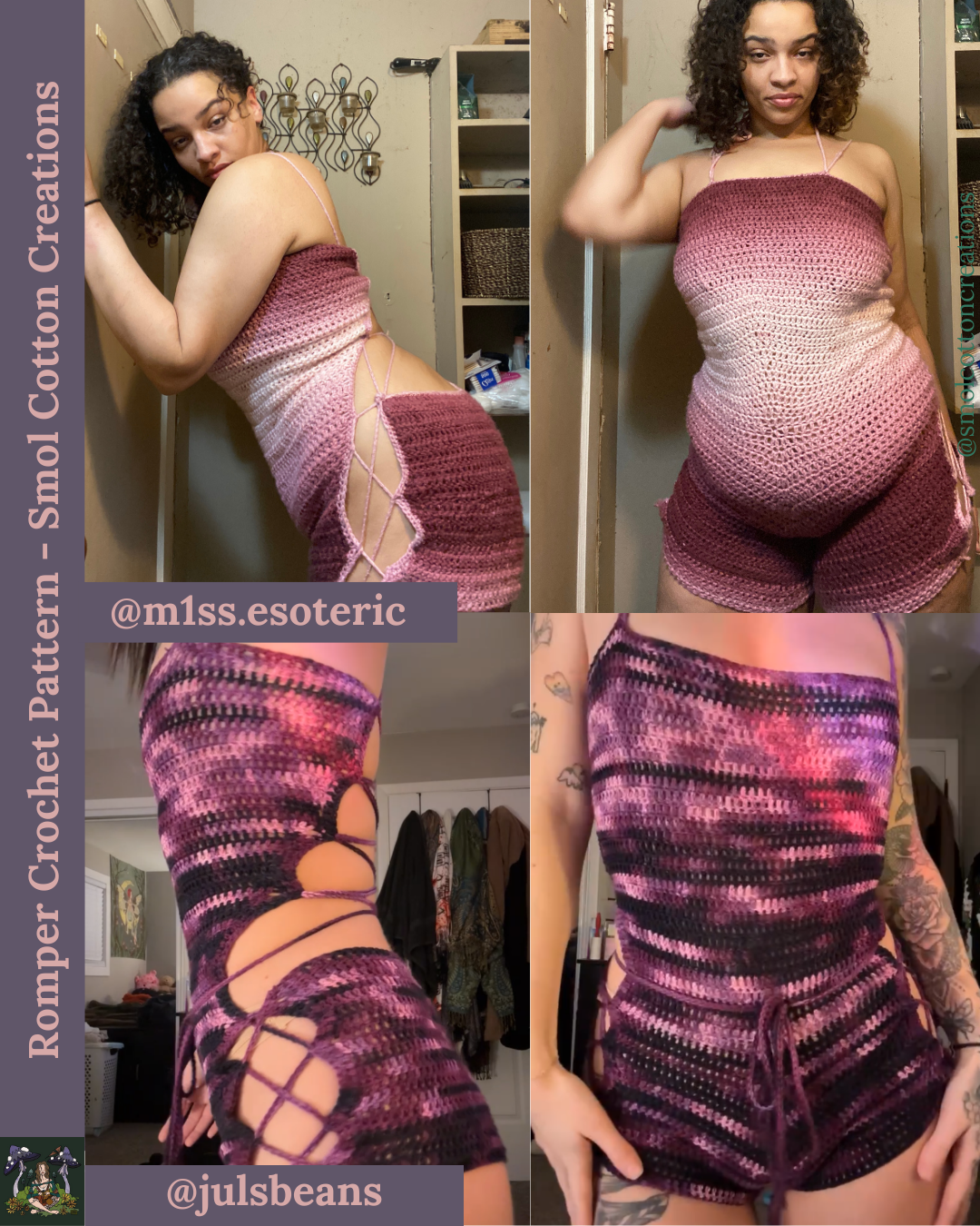Romper/Playsuit - DIY Crochet Festival Outfit PDF Pattern