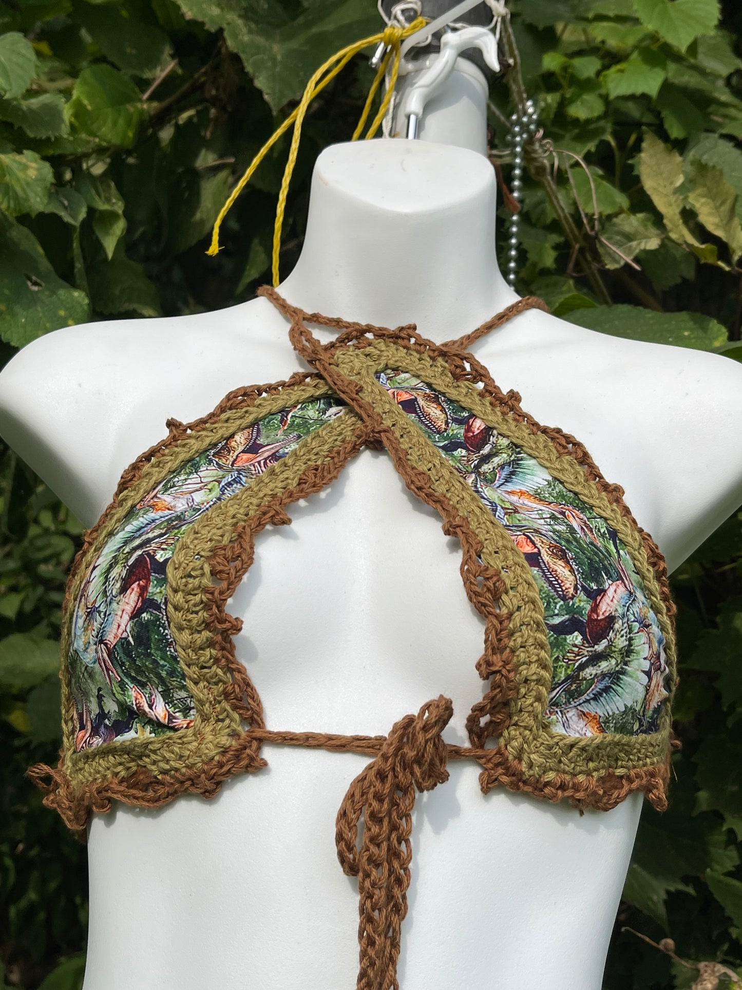 Jurassic Barbie Wrap Top (XS/SM)