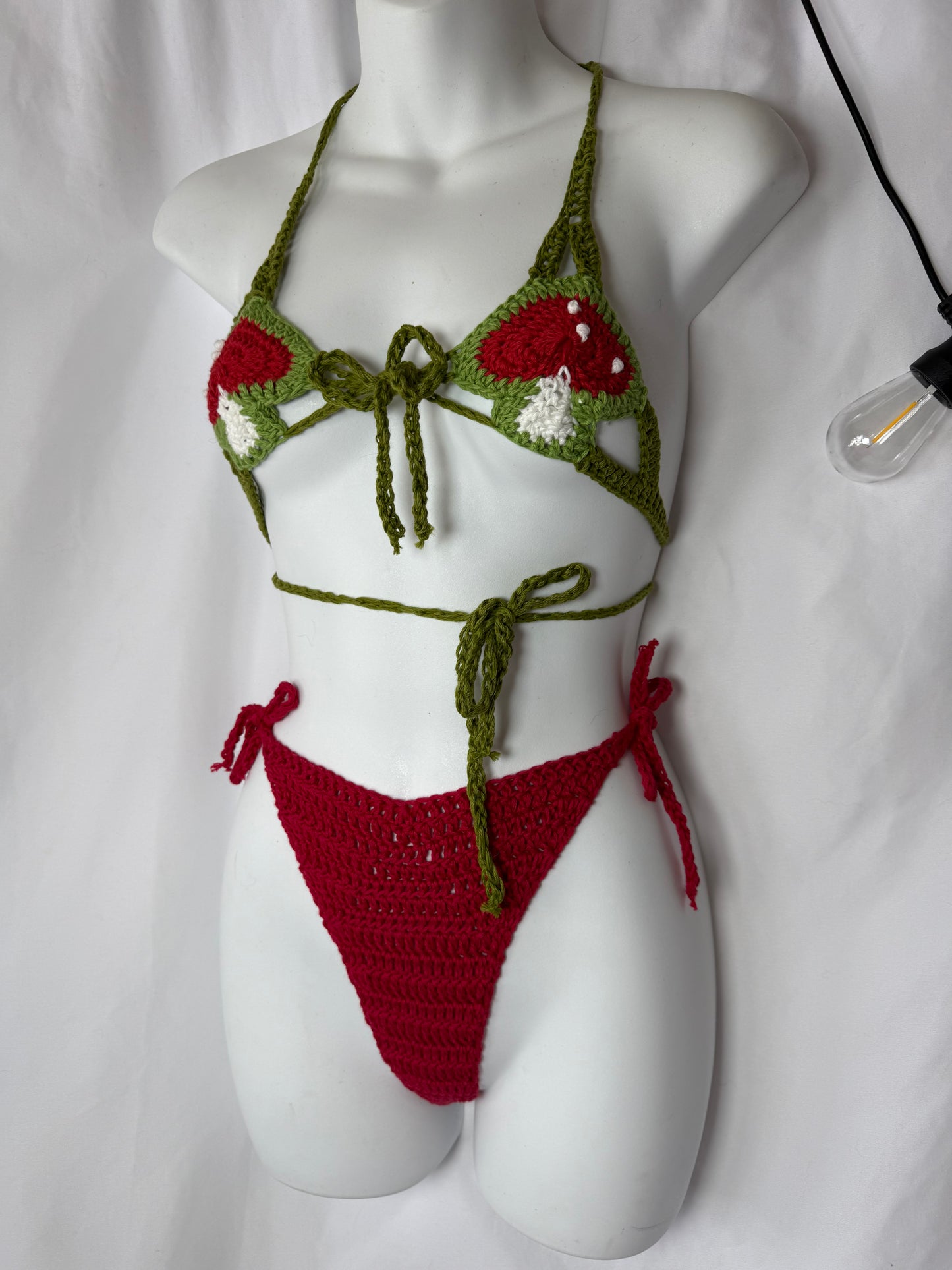MTO Bikini Bottoms - Handmade Crochet Ravewear Festival Swimwear