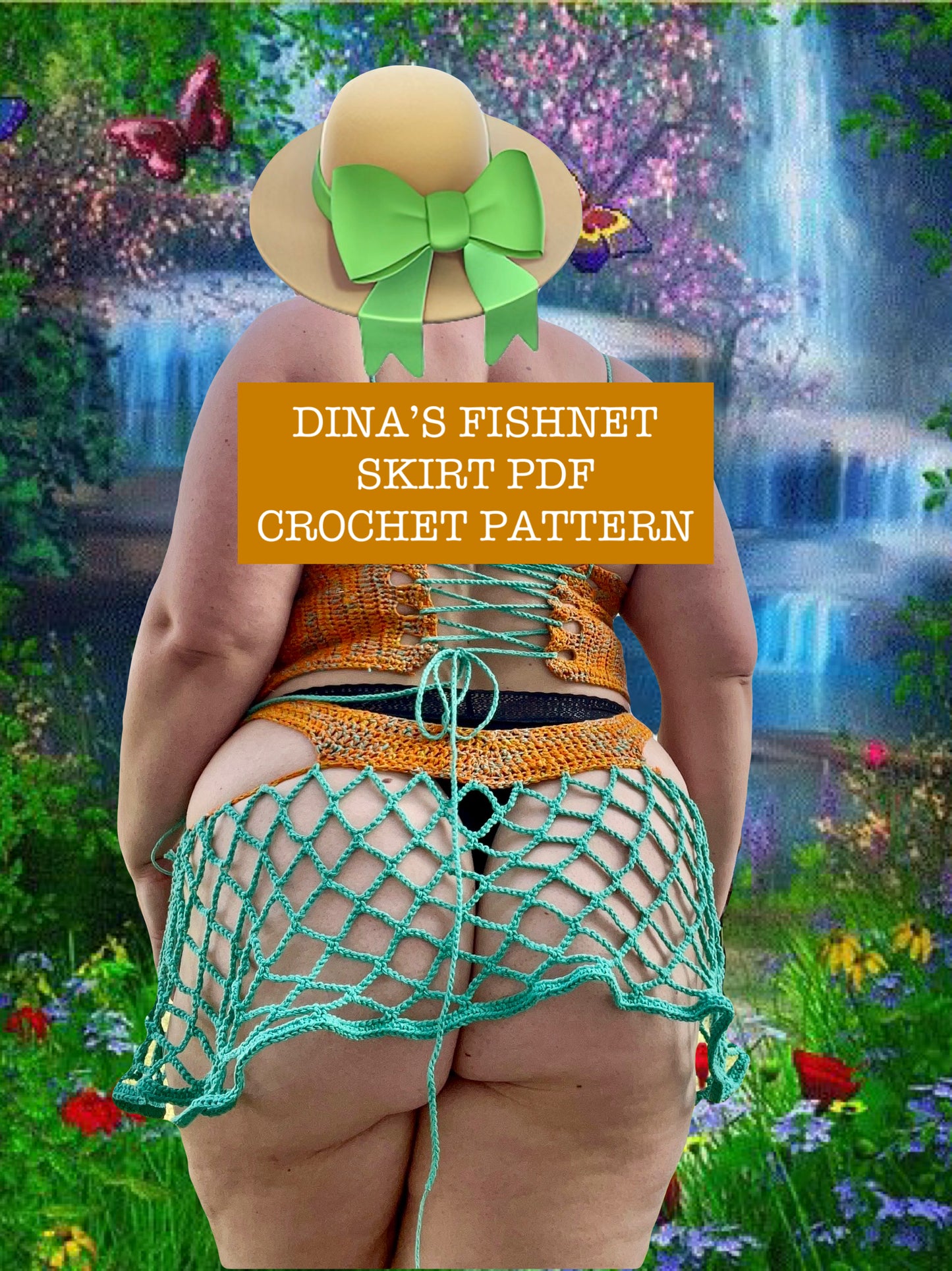 Dina’s Fishnet Skirt - DIY Crochet Festival Skirt PDF Pattern