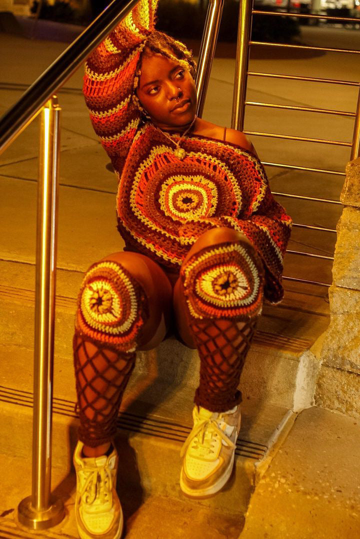 Third Eye Leg Warmers - DIY Crochet Leg Warmers PDF Pattern