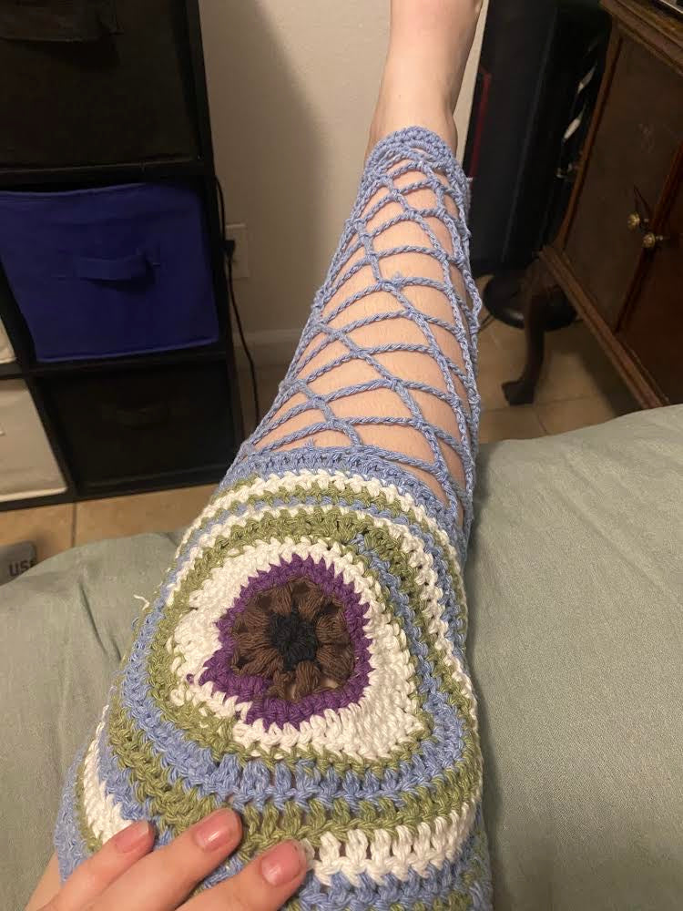Third Eye Leg Warmers - DIY Crochet Leg Warmers PDF Pattern