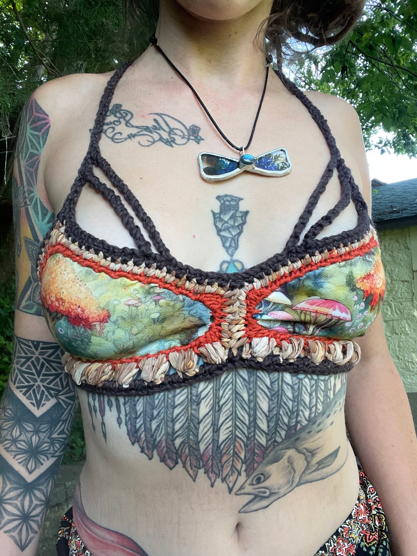 Of the Trees Bralette (XS/SM)