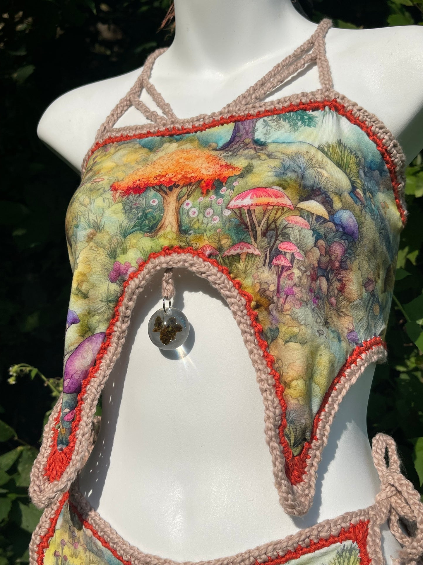 Of the Trees Crop Top (XS-M)