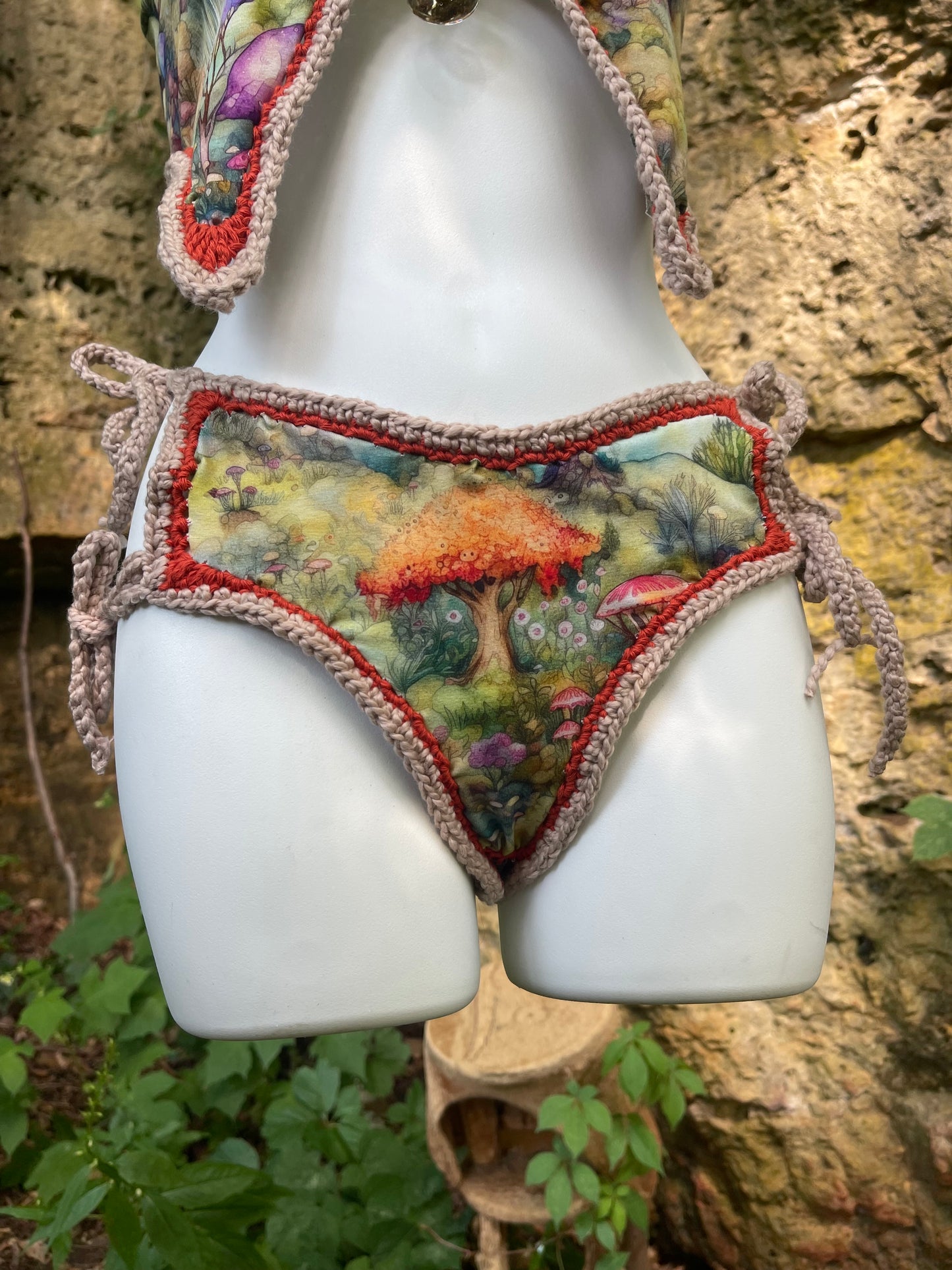 Of the Trees Bikini Bottoms (XS/SM)