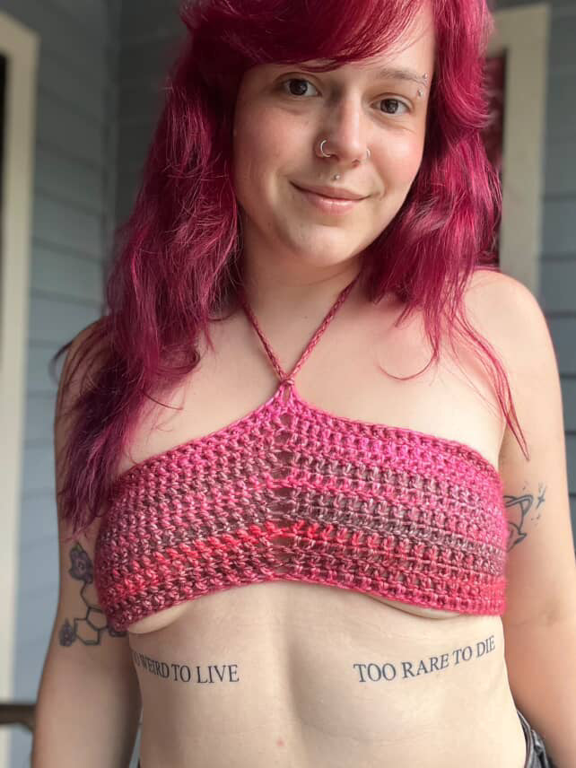 The Odyssey Bandeau Top - DIY Crochet Festival Top PDF Pattern