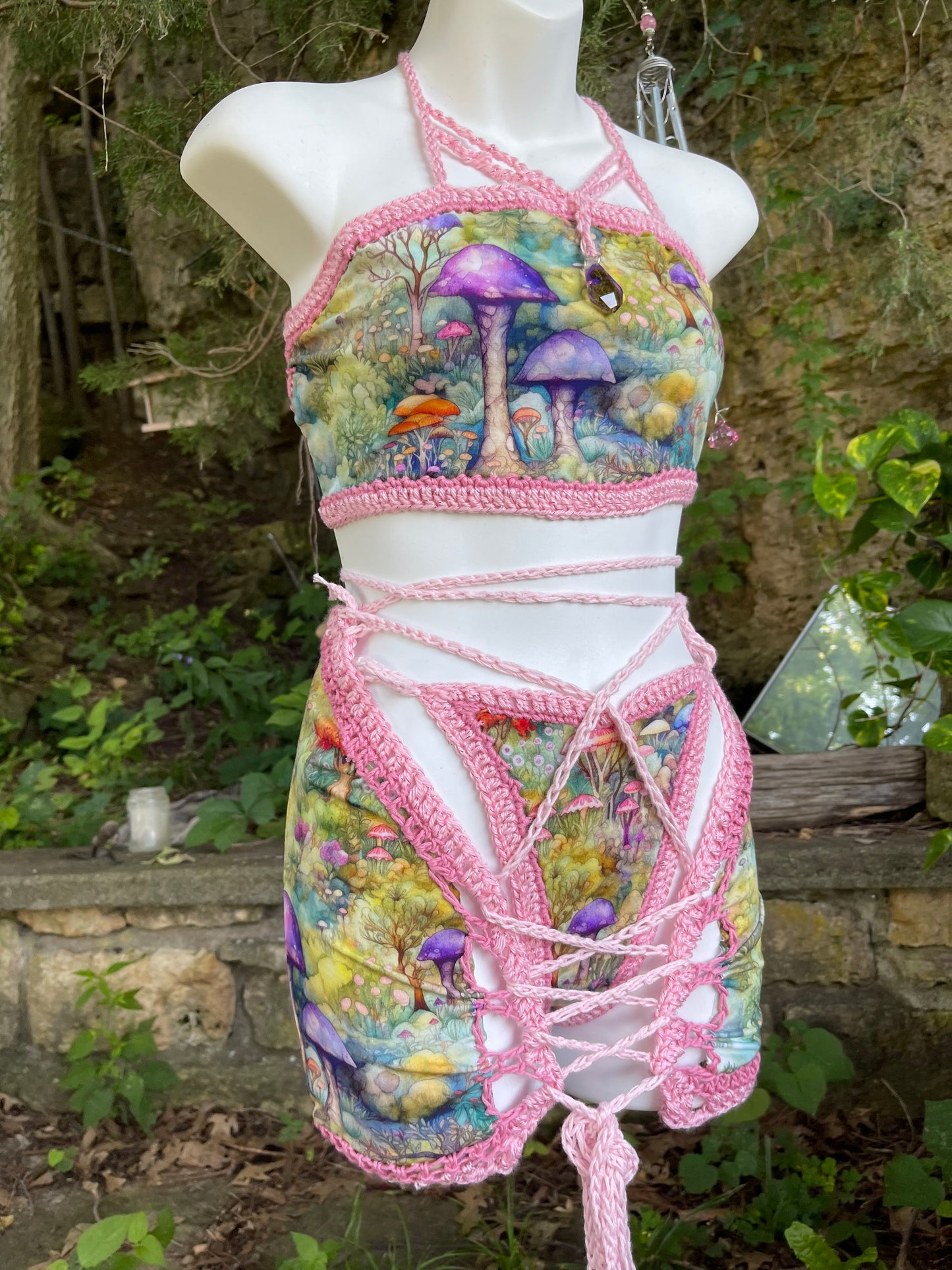 A Kawaii Forest Nymph’s Cheeky Bikini Bottoms (SM/M)