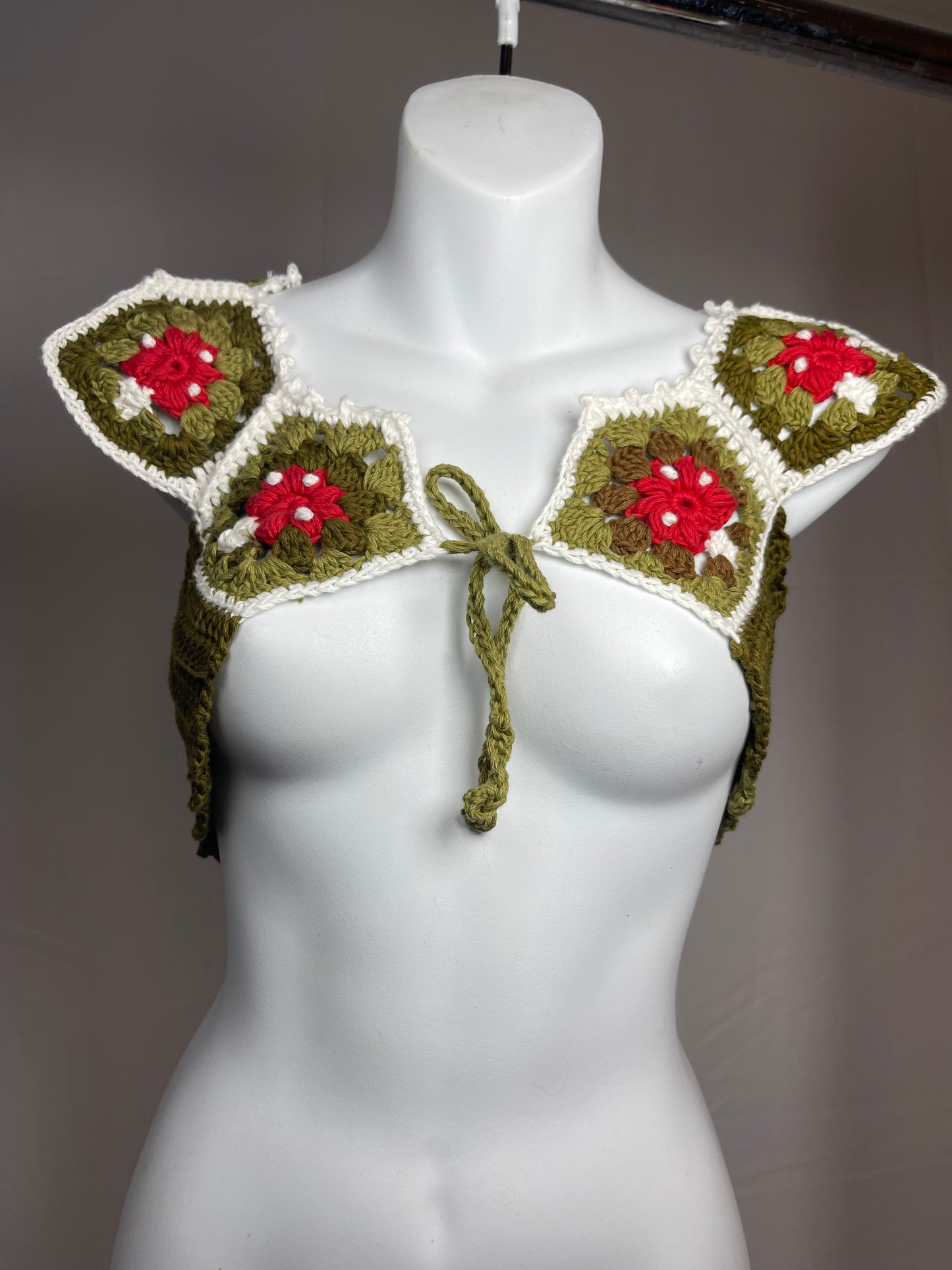 Vintage Mushroom Khaleesi Top