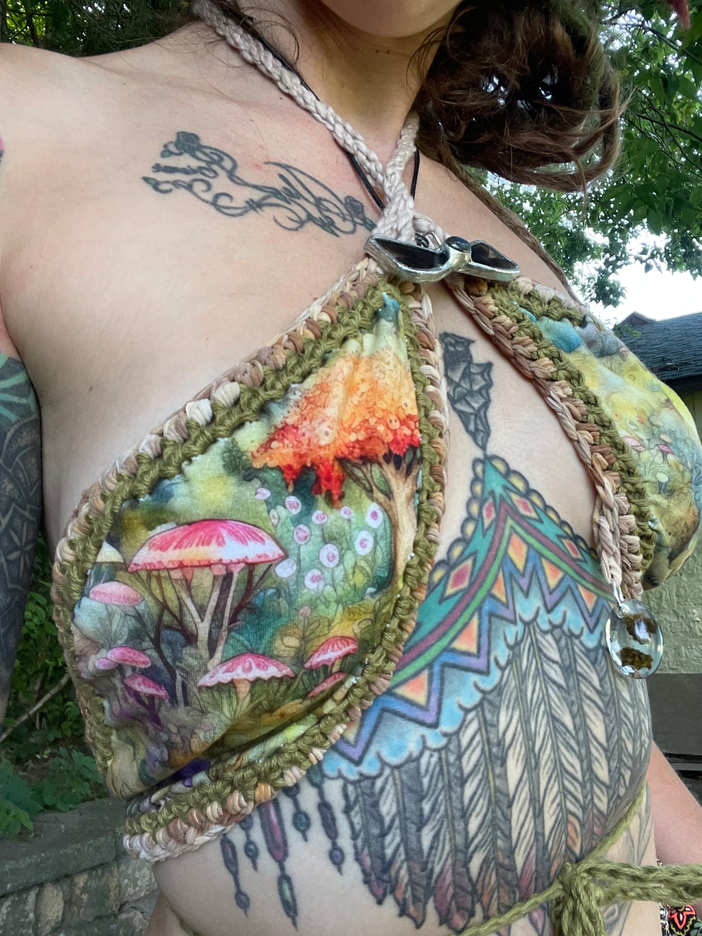 The Super Lemon Kush Wrap Top (XS-L)