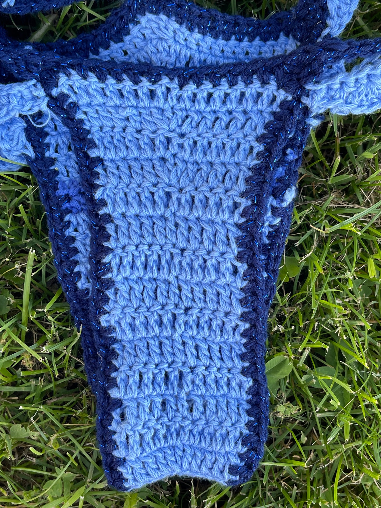 Sarah’s Blue Sparkling Bodysuit