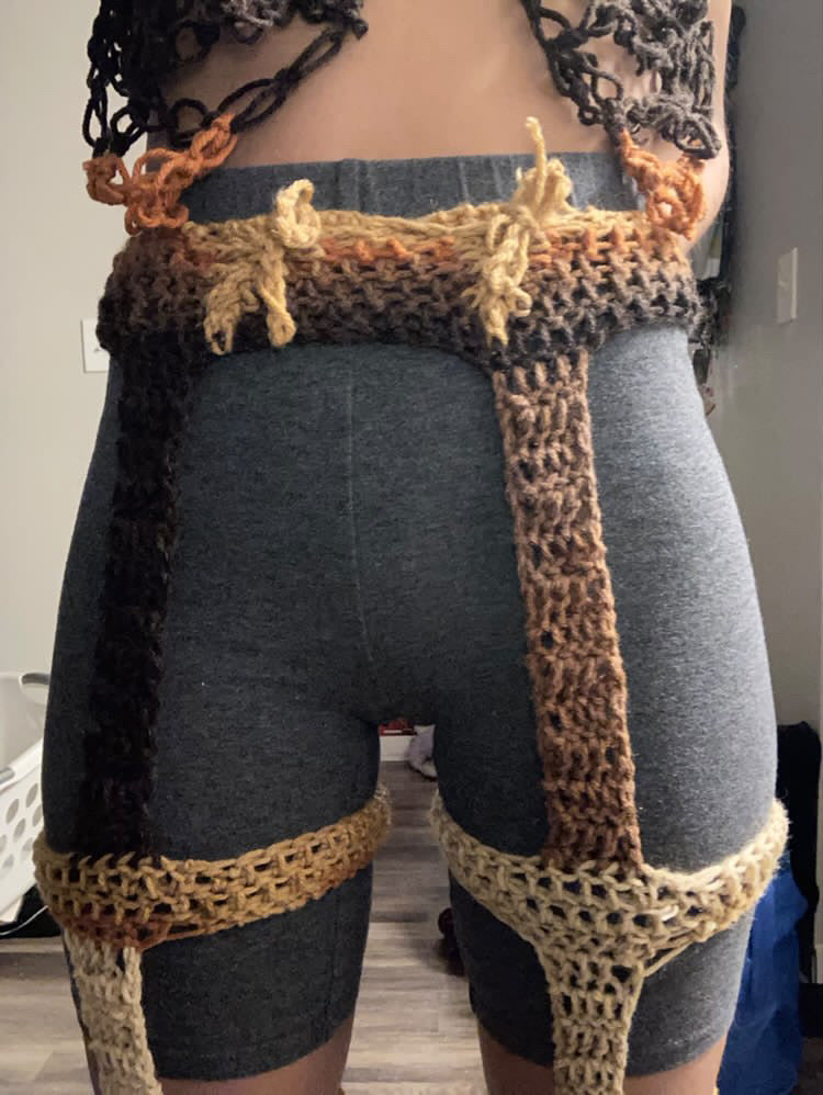 The Fae’s Corset - DIY Crochet Festival/Lingerie Corset and Garter Set PDF Pattern