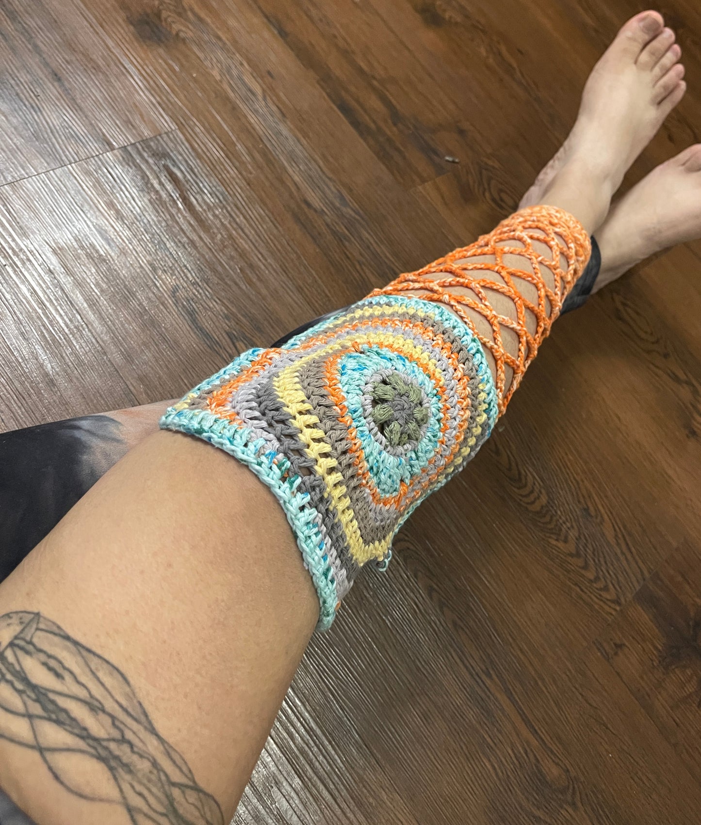 Third Eye Leg Warmers - DIY Crochet Leg Warmers PDF Pattern